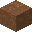 Béton marron en poudre