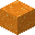 Béton orange en poudre