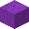 Béton violet en poudre